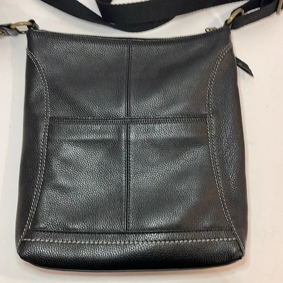 The Sak Black Leather Crossbody Bag - Picture 2 of 5